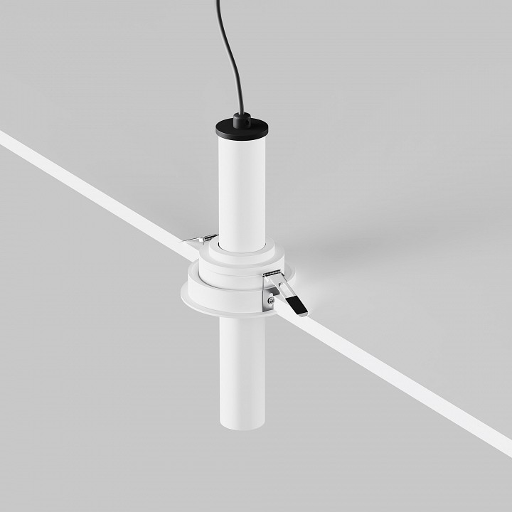 Встраиваемый светильник maytoni technical focus t c140rs-l200-7w4k-w