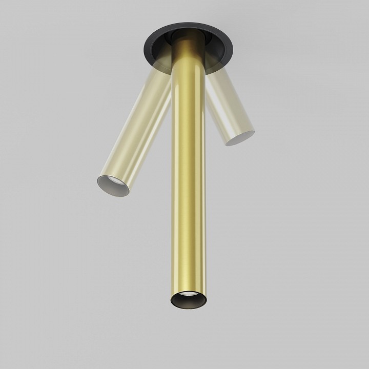 Встраиваемый светильник maytoni technical focus t c140rs-l300-7w4k-bbs