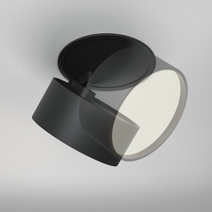 Встраиваемый светильник maytoni technical onda dl024-12w-dtw-b