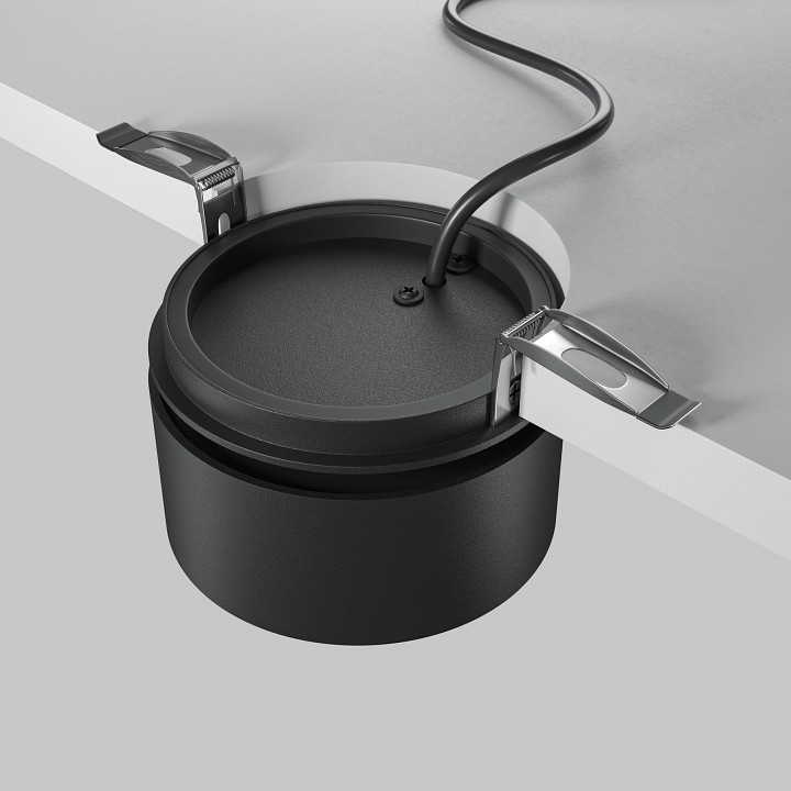 Встраиваемый светильник maytoni technical onda dl024-12w3k-b