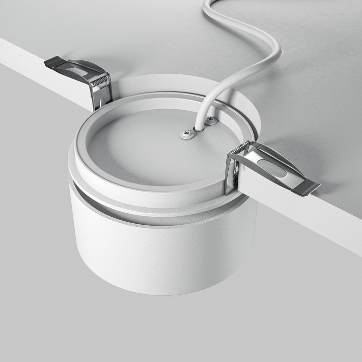 Встраиваемый светильник maytoni technical onda dl024-12w3k-w