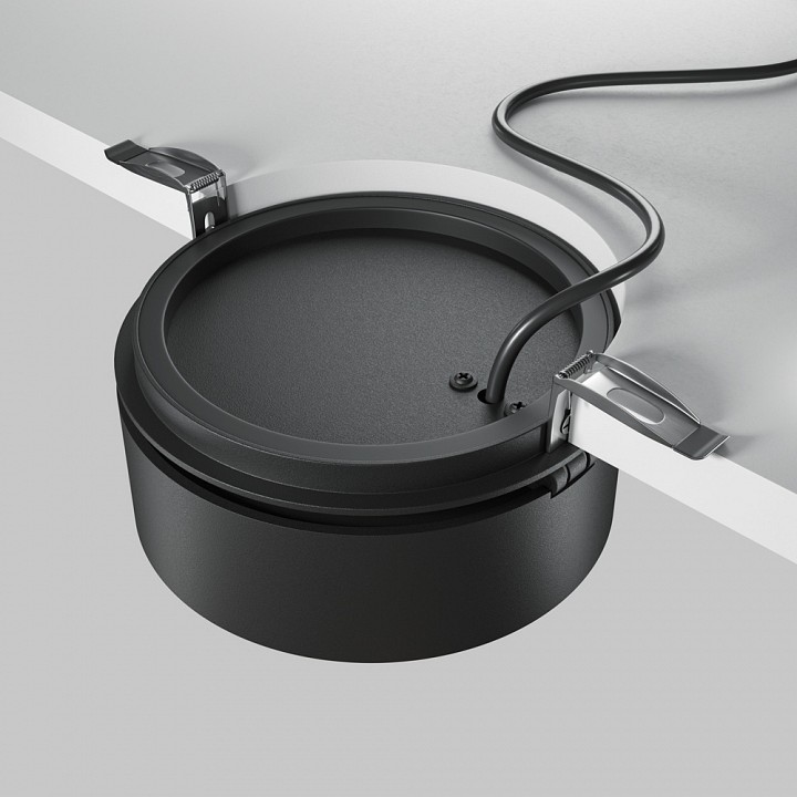 Встраиваемый светильник maytoni technical onda dl024-18w3k-b