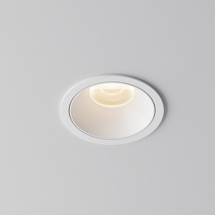 Встраиваемый светильник maytoni technical alfa led dl043-01-15w3k-rd-w-1