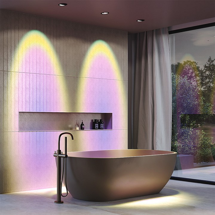 Встраиваемый светильник maytoni technical lens dl105-12w3k-b