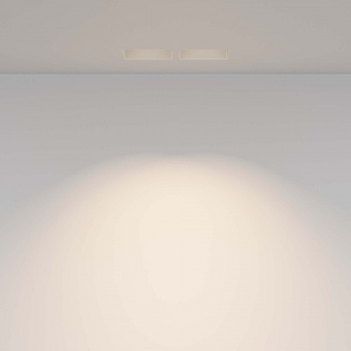 Встраиваемый светильник maytoni technical gyps modern dl131-gu10-02-w