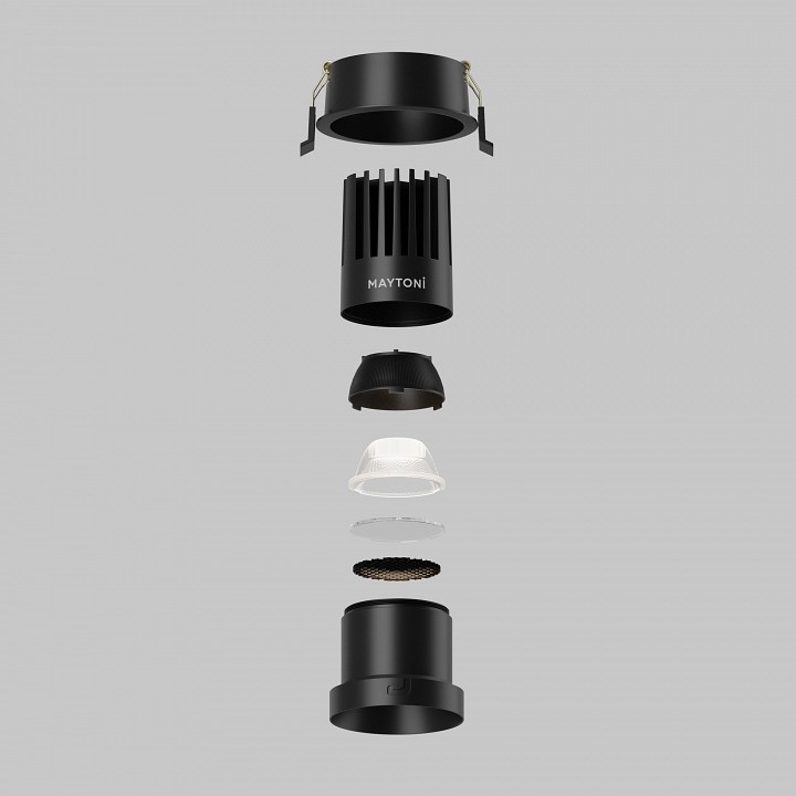 Линза maytoni technical dip glass001-d45