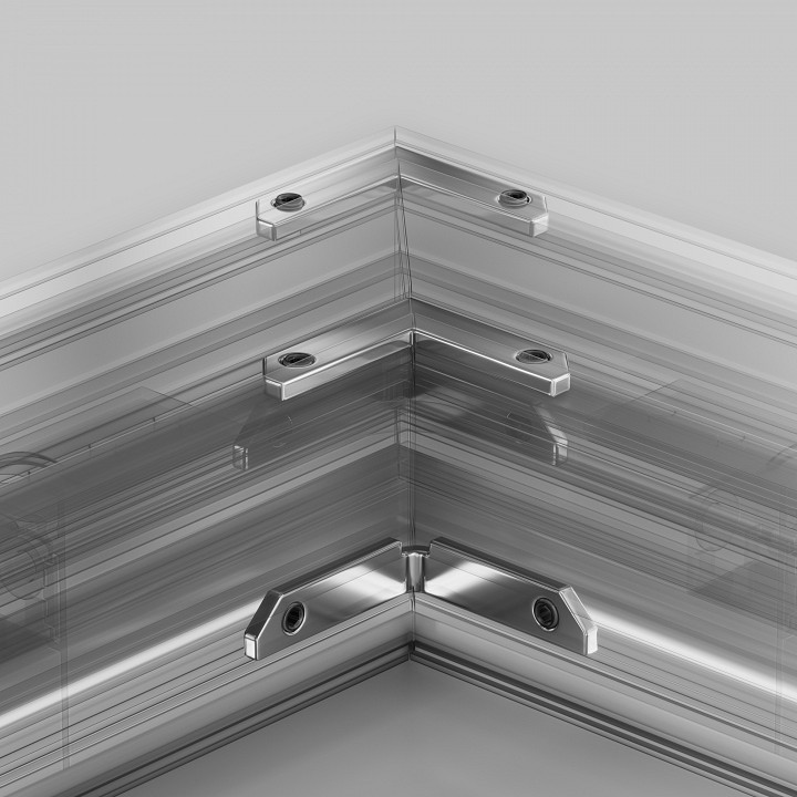 Крепление для трека maytoni technical accessories for tracks exility tra034cl-mp-1