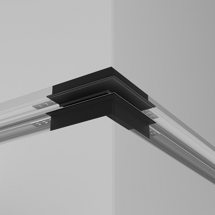 Соединитель угловой l-образный для треков встраиваемых maytoni technical accessories for tracks exility tra034co-42.12b
