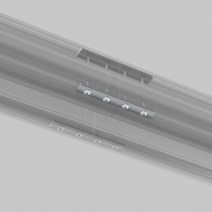 Крепление для трека maytoni technical accessories for tracks exility tra034d-c-42s