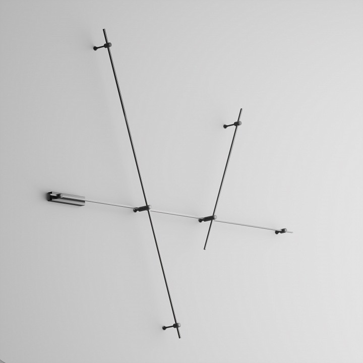 Трек накладной maytoni technical busbar trunkings flarity trx154-111b