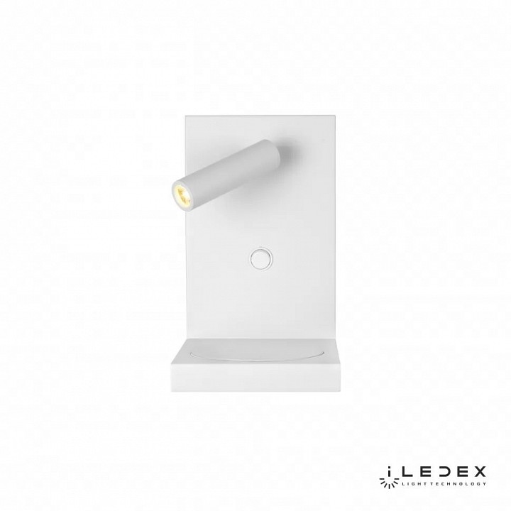 Бра с полкой iledex icharge 1831a wh