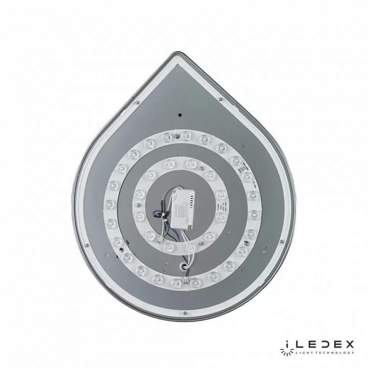 Накладной светильник iledex omega 6008w-18w-3000k wh-gl