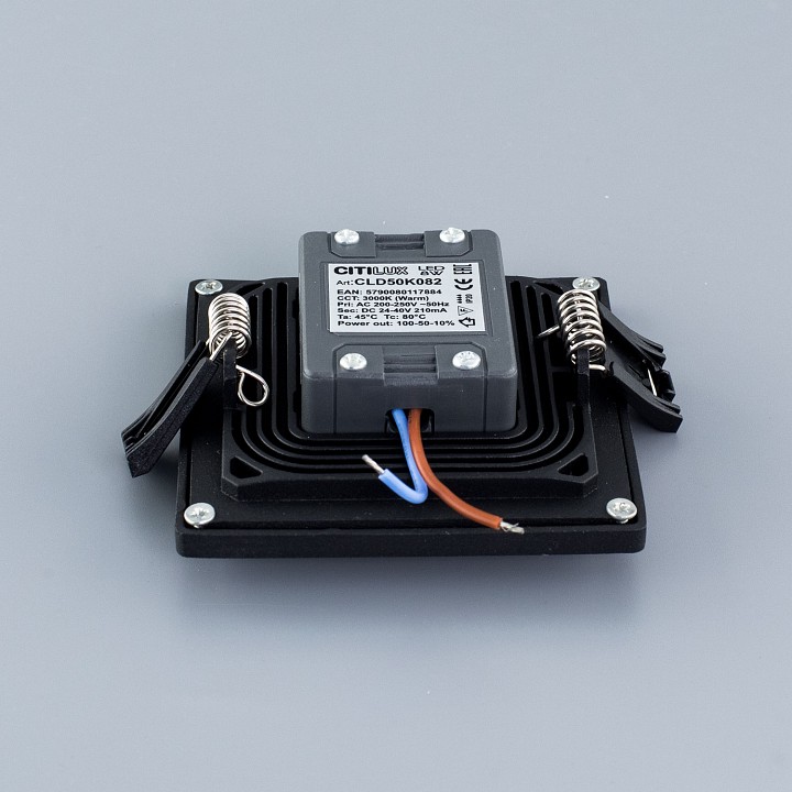 Встраиваемый светильник citilux омега cld50k082