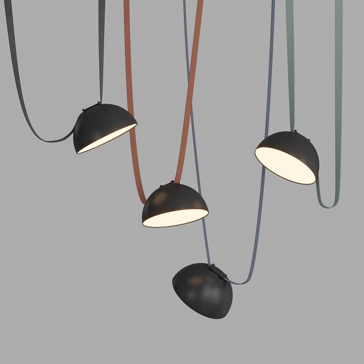 Накладной светильник denkirs belty flow dk5561-bk