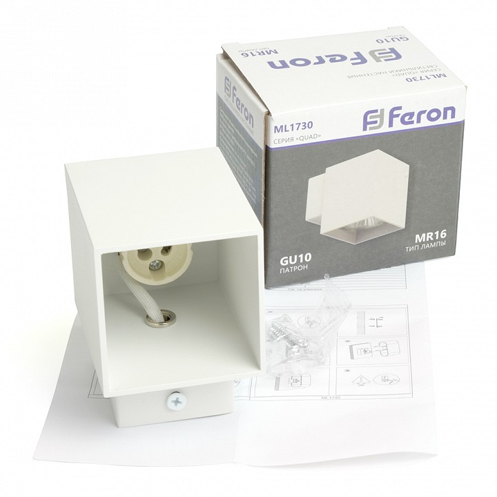 Накладной светильник feron ml1730 48430