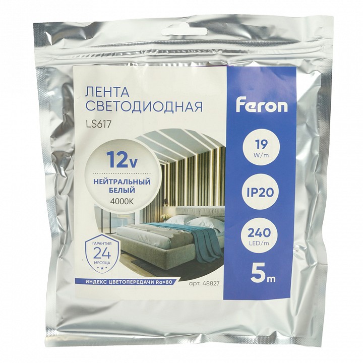 Лента светодиодная feron ls617 48827