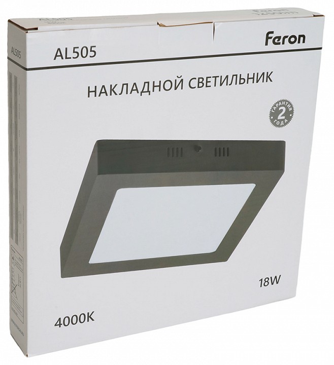 Накладной светильник feron al505 51074
