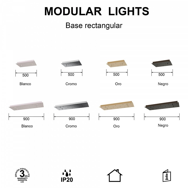 Основание mantra modular light florones 9392