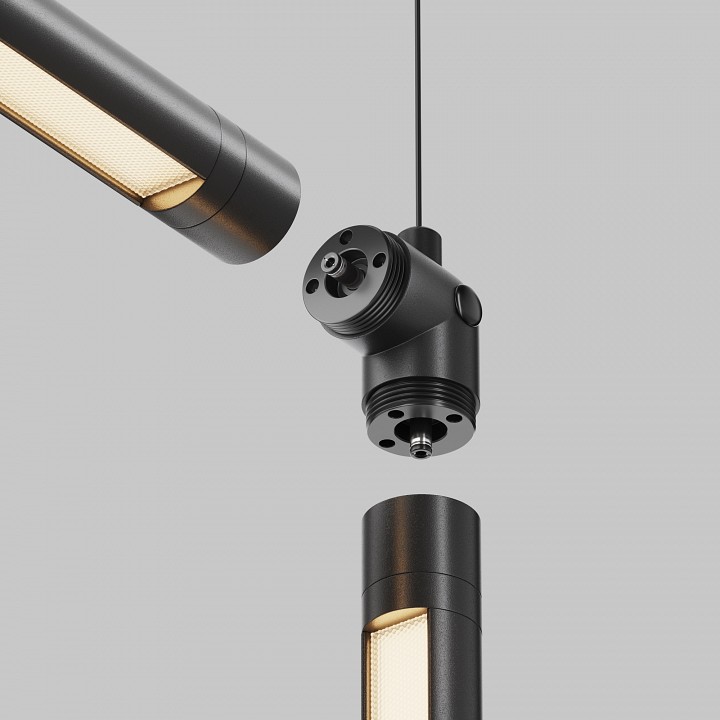 Соединитель угловой l-образный для треков накладных maytoni technical  ca014cl-b