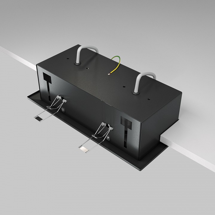 Встраиваемый светильник maytoni technical metal modern dl008-2-02-b