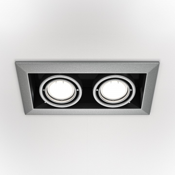 Встраиваемый светильник maytoni technical metal modern dl008-2-02-s