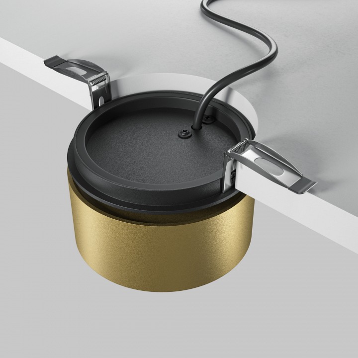 Встраиваемый светильник maytoni technical onda dl024-12w3k-bmg