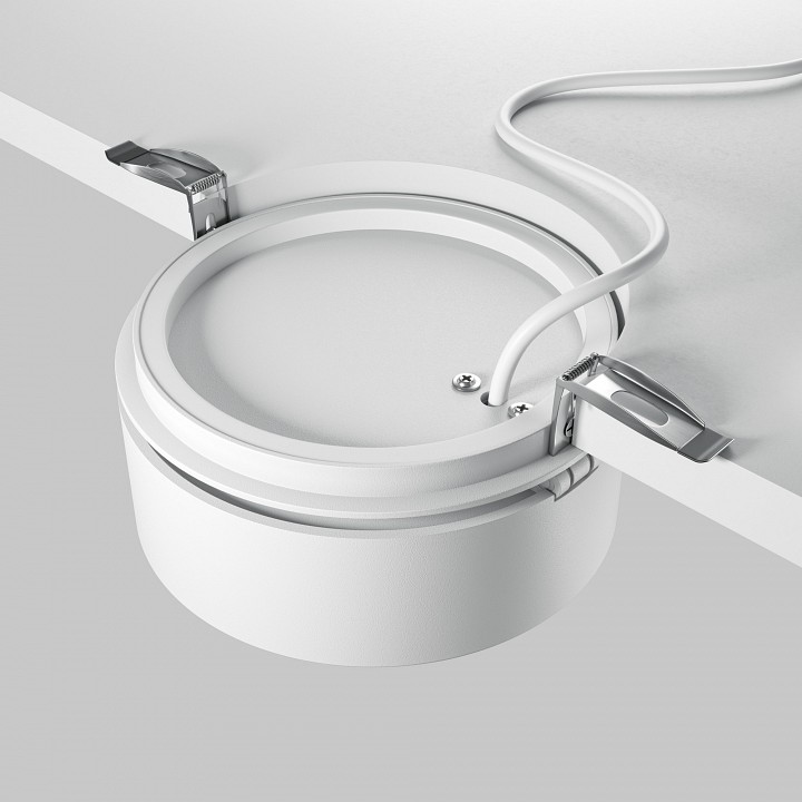 Встраиваемый светильник maytoni technical onda dl024-18w3k-w