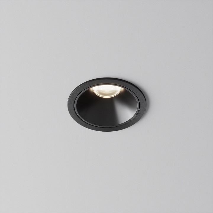 Встраиваемый светильник maytoni technical alfa led dl043-01-10w4k-rd-b-1