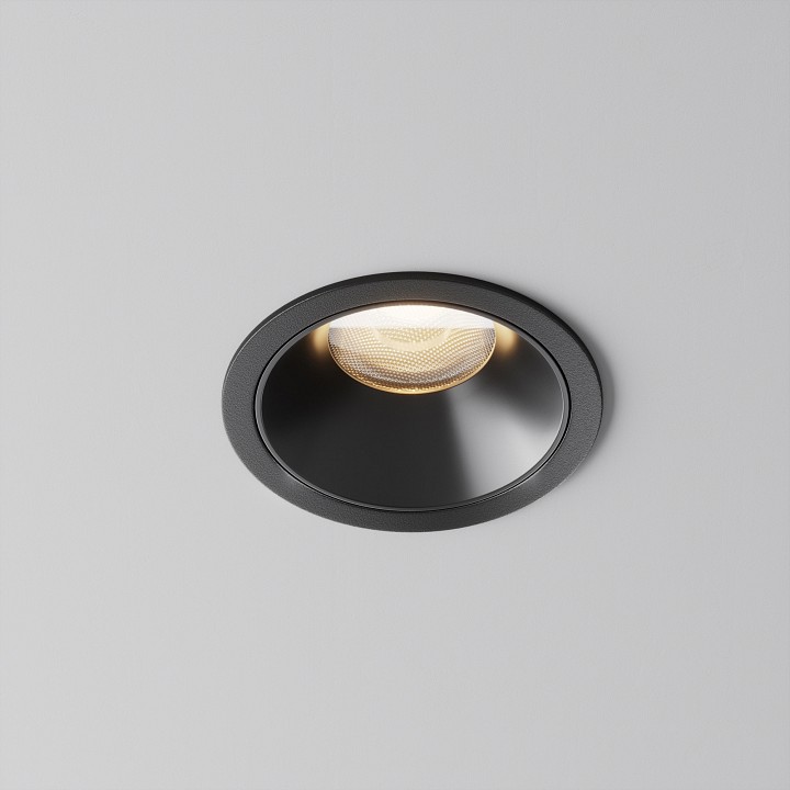 Встраиваемый светильник maytoni technical alfa led dl043-01-15w3k-rd-b-1