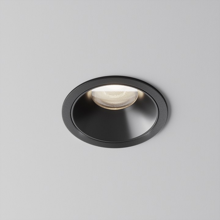 Встраиваемый светильник maytoni technical alfa led dl043-01-15w4k-rd-b-1