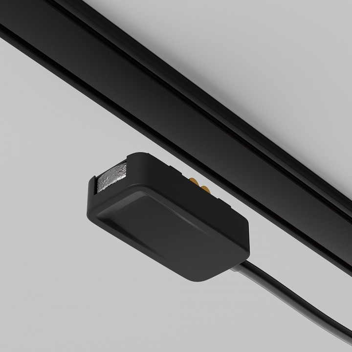 Токопровод концевой maytoni technical accessories for tracks radity tra084b-12b-50