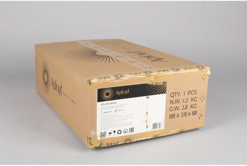 Подвесная люстра aployt letizia apl.314.06.06