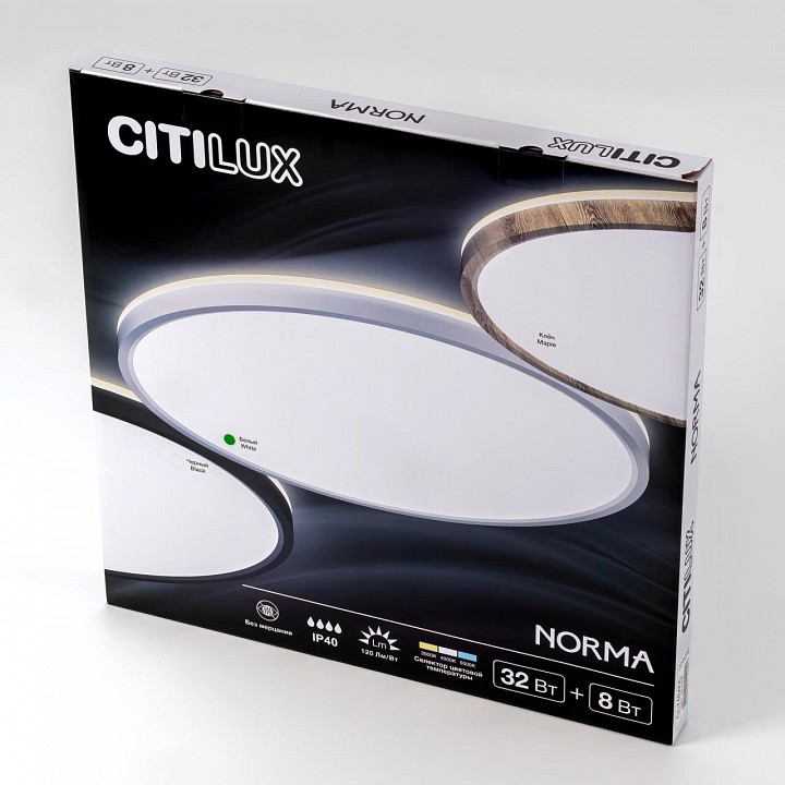 Накладной светильник citilux norma cl748400