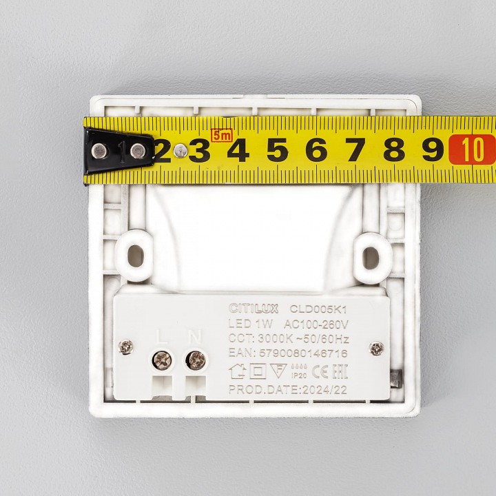 Встраиваемый светильник citilux skally cld005k1