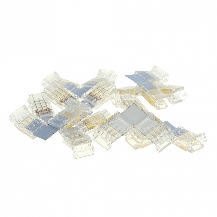 Соединитель лент угловой жесткий feron  52003