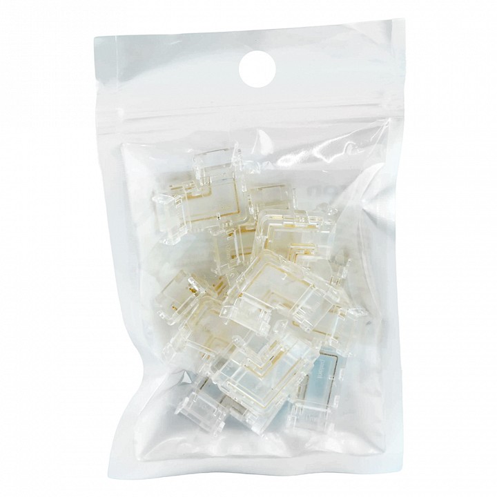 Соединитель лент угловой жесткий feron  52005