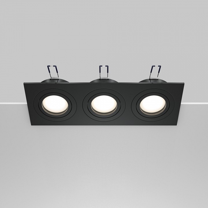 Встраиваемый светильник maytoni technical atom dl024-2-03b