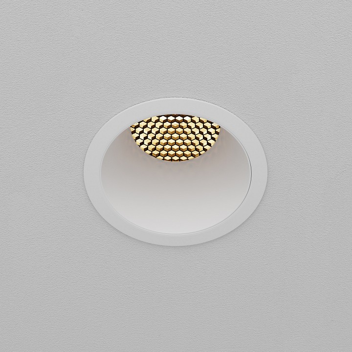 Встраиваемый светильник maytoni technical dip dl118-15w-2.7k-w