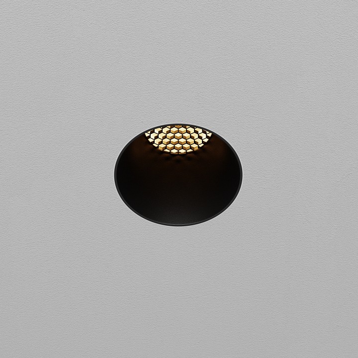 Встраиваемый светильник maytoni technical dip dl120-10w-2.7k-trs-b