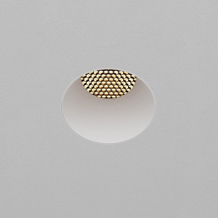 Встраиваемый светильник maytoni technical dip dl122-15w-2.7k-trs-w