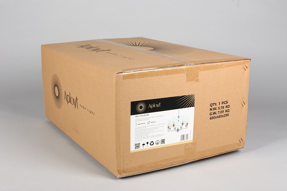 Подвесная люстра aployt malwa apl.712.03.08