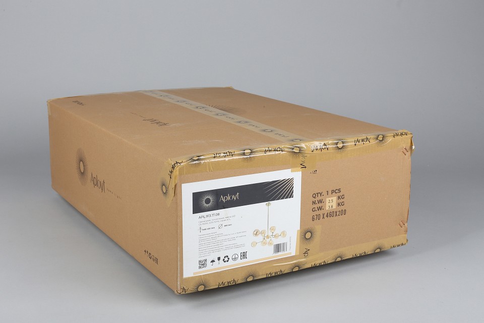 Люстра на штанге aployt roser apl.913.17.08