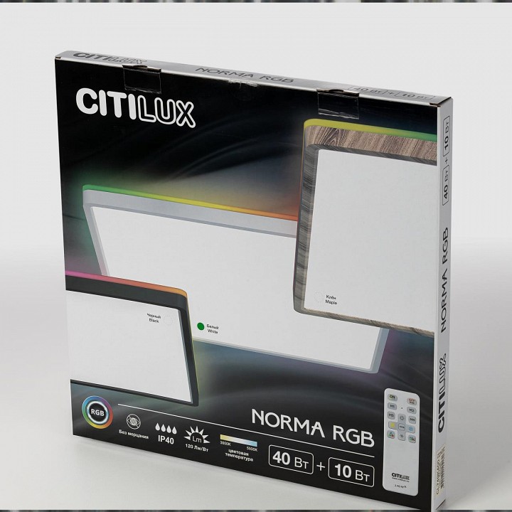 Накладной светильник citilux norma cl749k400