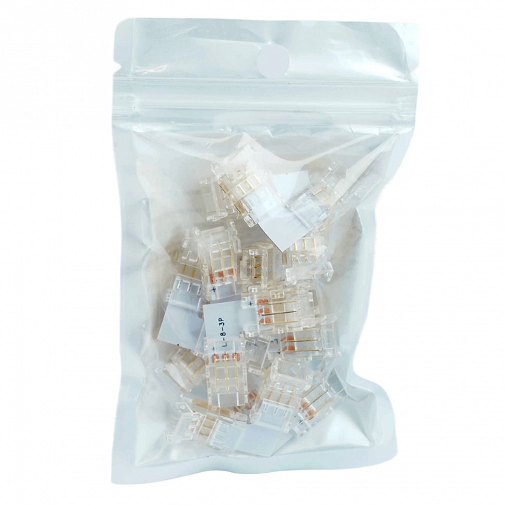 Соединитель лент угловой жесткий feron  52003