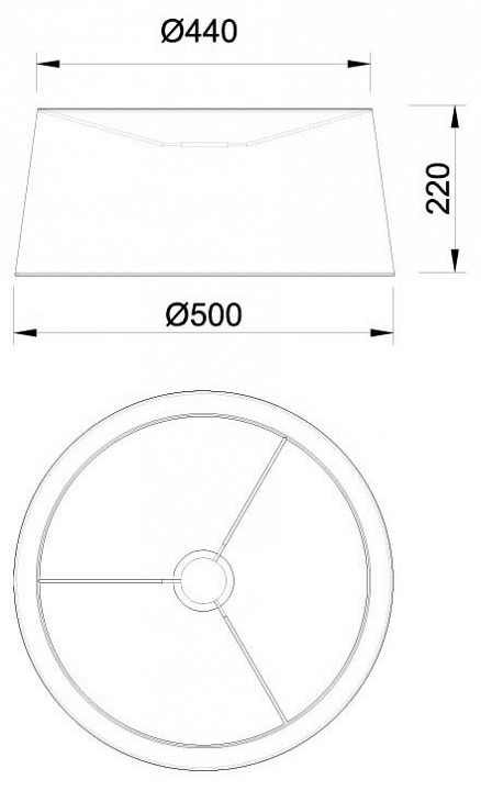 Торшер mantra ruti ricca 9446+9448