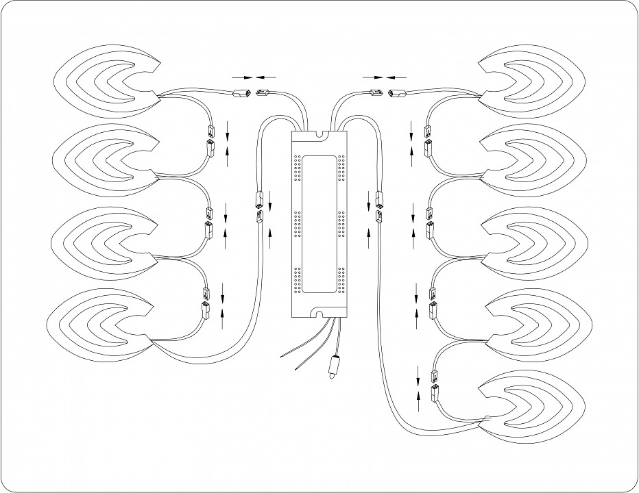Потолочная люстра ambrella light fa fa4547