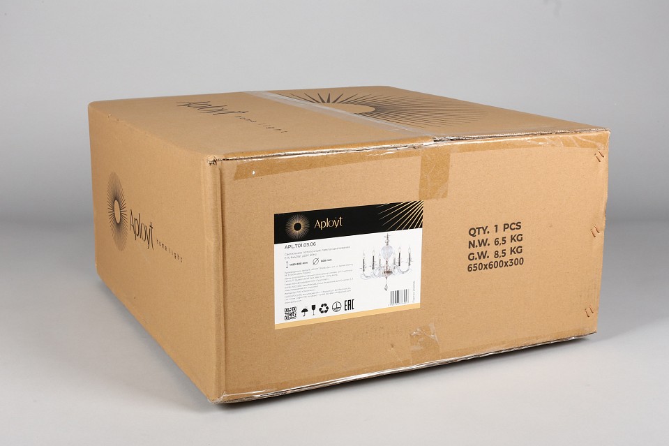 Подвесная люстра aployt daniele apl.701.03.06