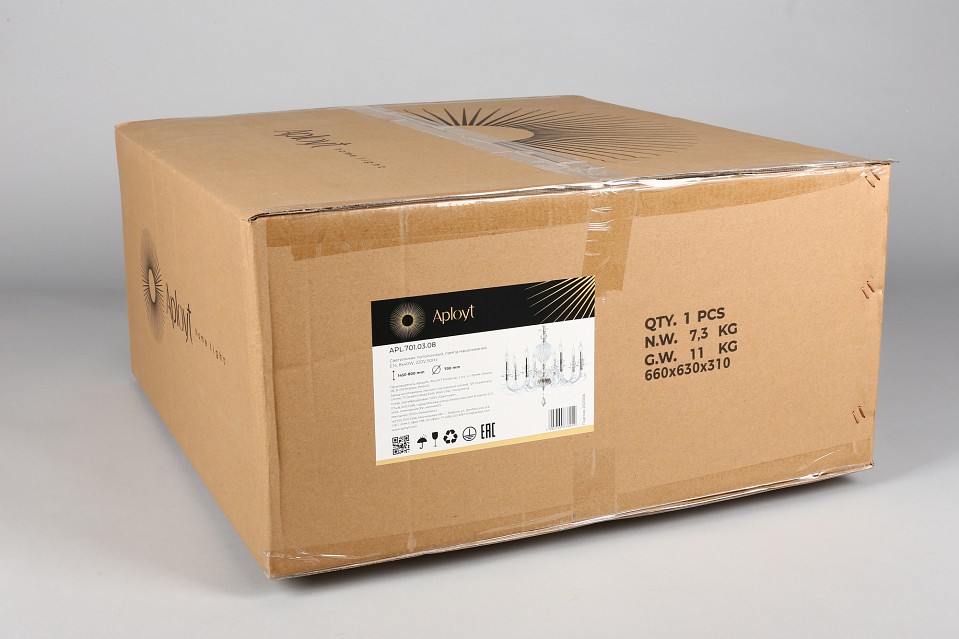 Подвесная люстра aployt daniele apl.701.03.08