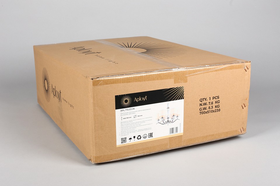 Подвесная люстра aployt okin apl.715.03.06