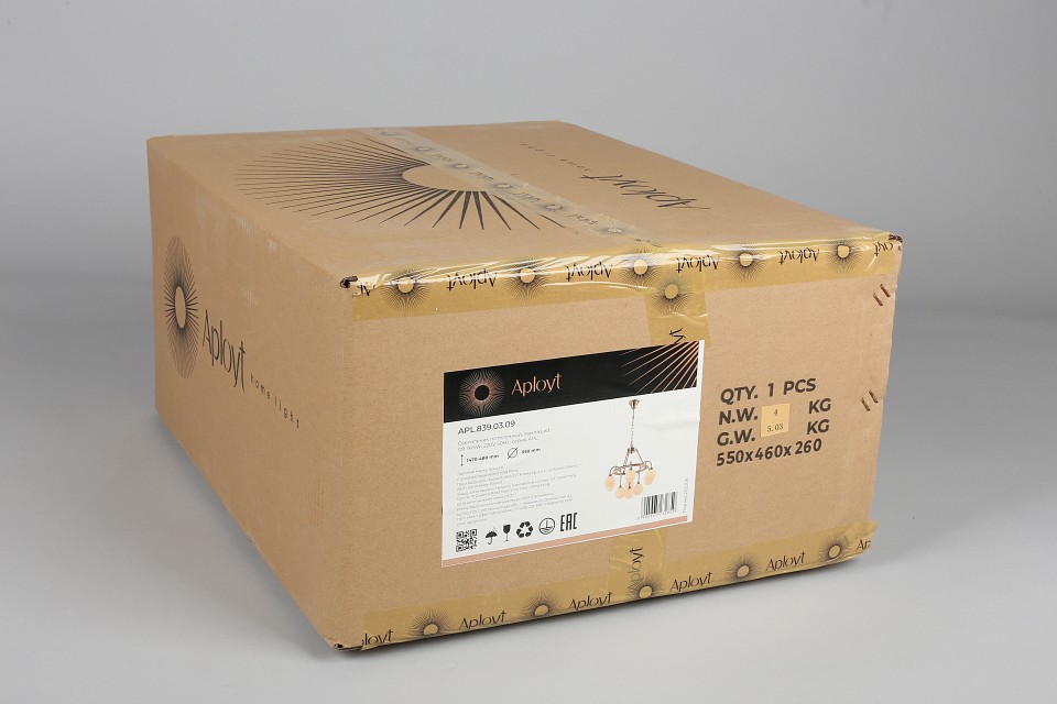 Подвесная люстра aployt eloiz apl.839.03.09